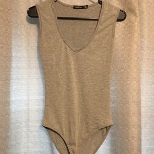 Boohoo plunging bodysuit